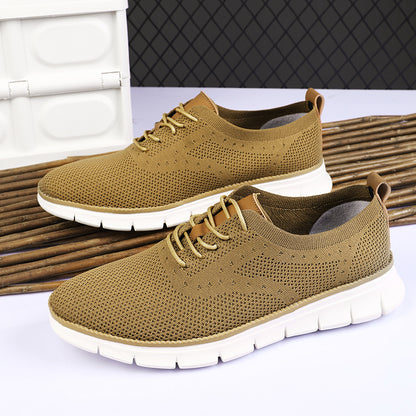 Plus Size Breathable Mesh Surface Simple Men's Outdoor Casual Shoes