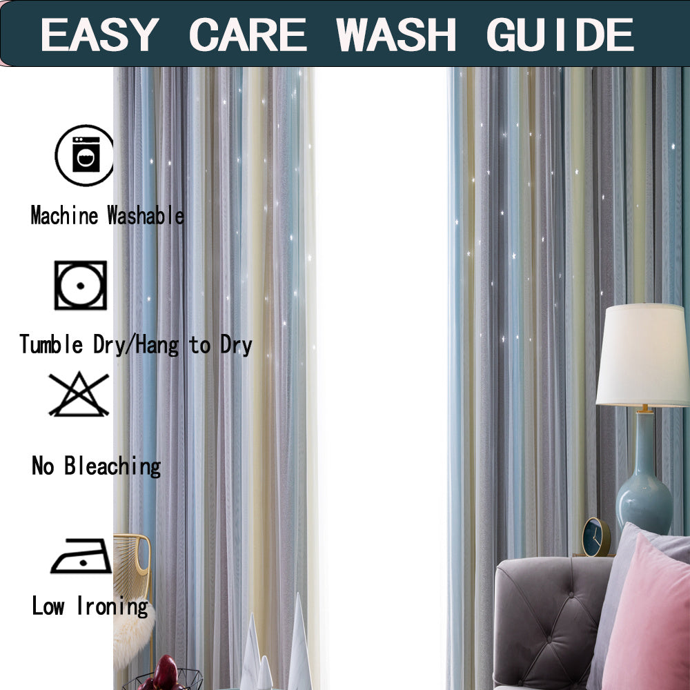 Easy Installation Curtains For Bedroom