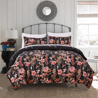 Home Textile Three-piece Hot-selling Amazon Hot Sale Duvet Cover Set Bedding 3 Sets