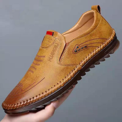 Men's Versatile Casual Soft Leather Shoes