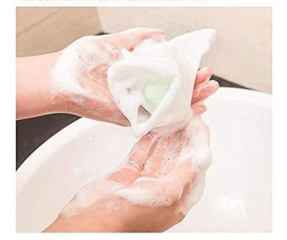 Exfoliating Mesh Soap Pouch Bubble Foam Net Soap Sack (Pack of 10)