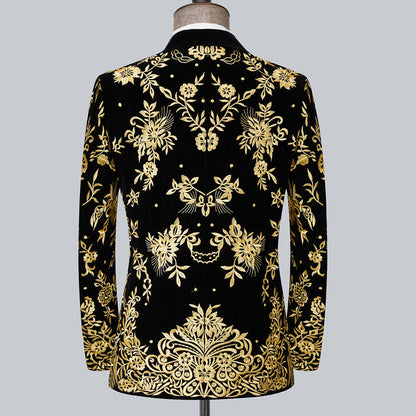 Beautifully embroidered suit jacket