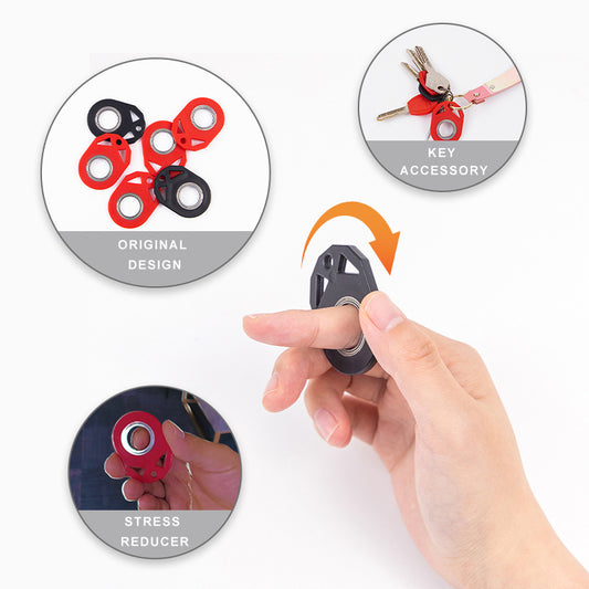 Creative Fidget Spinner Toy Keychain Hand Spinner Anti-Anxiety Toy Relieves Stress Finger Spinner Keychain Bottle Opener Kids Toy