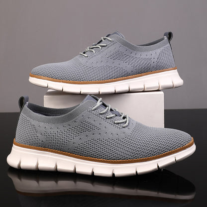 Plus Size Breathable Mesh Surface Simple Men's Outdoor Casual Shoes