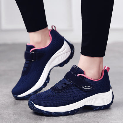 Running Shoes, Outdoor Key-step Sports Shoes, Thick-soled Height-increasing Shoes