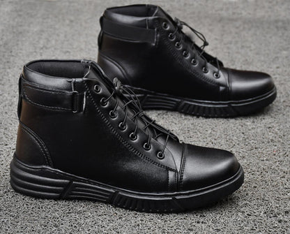 "sneakers Men's Casual Boots," "Casual Leather Boots for Men,