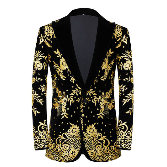 Beautifully embroidered suit jacket