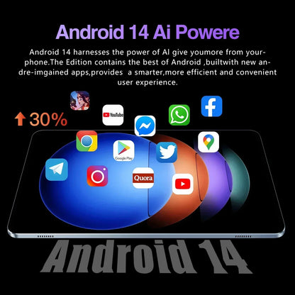 2024 Original Pad 6S Pro Tablet PC Android14 Snapdragon888 11Inch HD 16GB+1TB 20000mAh 5G Dual SIM Bluetooth WiFi GPS Mi Tables