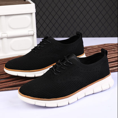 Plus Size Breathable Mesh Surface Simple Men's Outdoor Casual Shoes