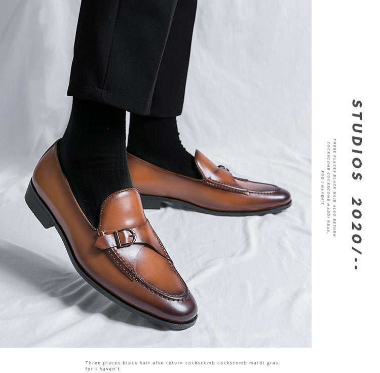 Slip-on High-grade Leather Shoes For Men