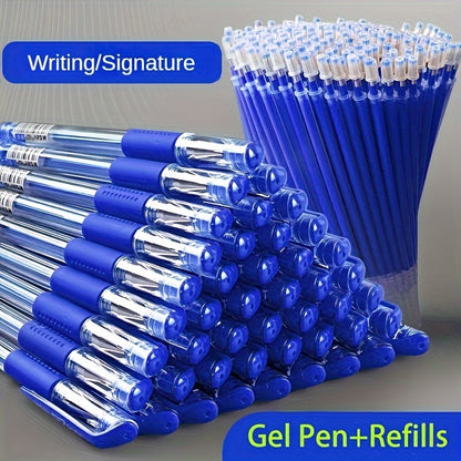 18pcs Gel Pen Set School Supplies Black Blue Red Ink Color 05mm Ballpoint Pen Kawaii Pen Students School Office Stationery