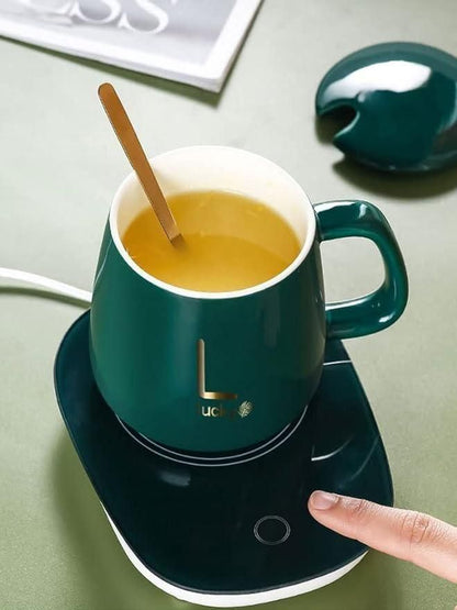 Cup Warmer Tea Coffee Mug Heater Pad, For Home And Office - DIGITAL HUB SHOP