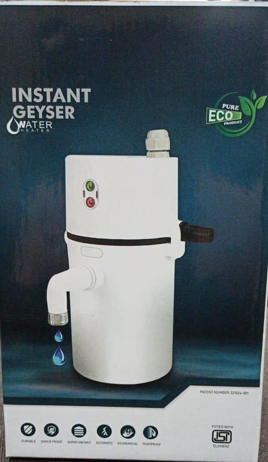 Instant Electric Water Geyser(Random Colours Available) - DIGITAL HUB SHOP
