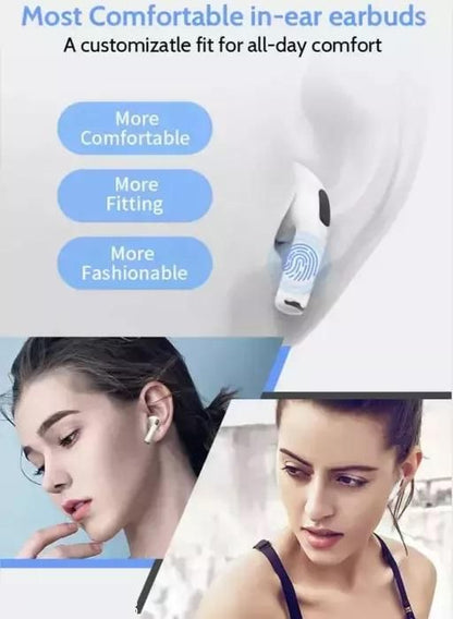 XANK Pro 4 Earbuds-Bluetooth Headset (Multicolour, True Wireless) - DIGITAL HUB SHOP