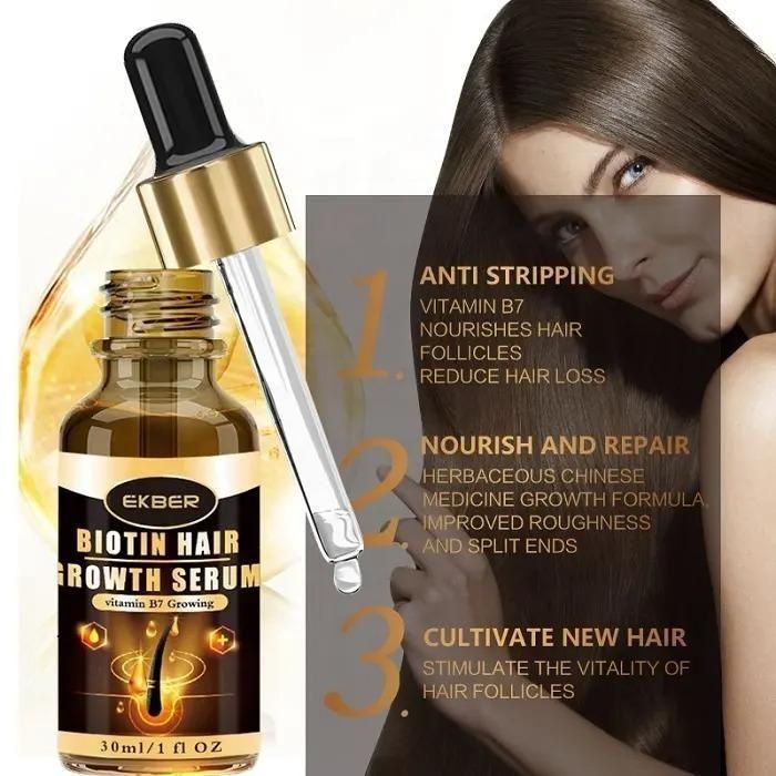 Herbal Biotin Anti Hair Loss Boosting Hair Growth Serum 30ML (Pack of 2) - DIGITAL HUB SHOP